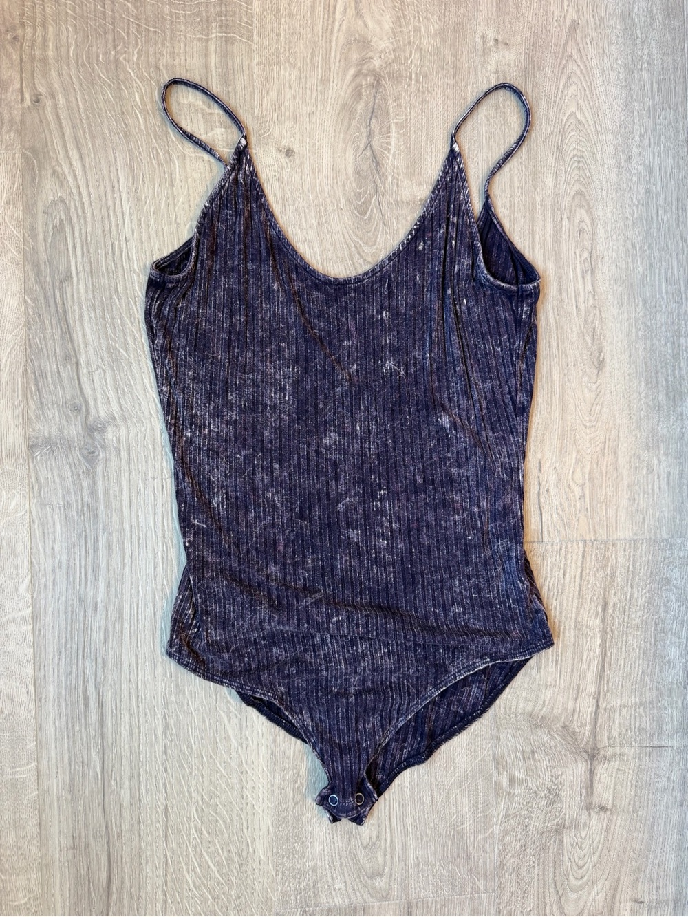American Eagle Outfitters Ribbed Spaghetti Strap Bodysuit
